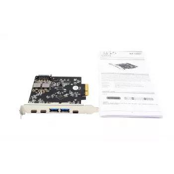 Saskarnes karte EXSYS EX-12007 Iekšējā USB 3.2 Gen 2
