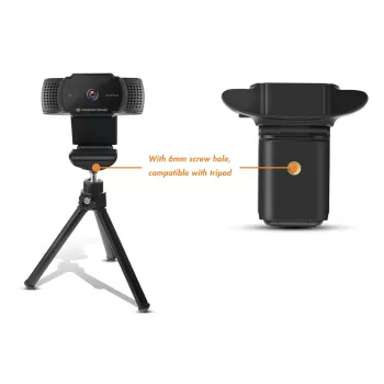 Conceptronic AMDIS 2K Super HD Autofokusa tīmekļa kamera ar mikrofonu