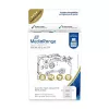 Plastmasas lentes kasete MediaRange TZ-131 12 mm melna uz caurspīdīgas
