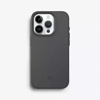 Woodcessories Bio Case mobilā tālruņa maciņš 17 cm 6.7 collu apvalks Melns