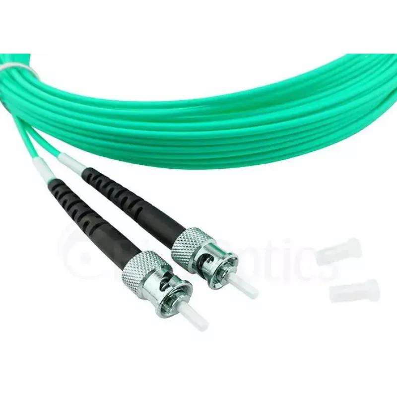 Optiskās šķiedras kabelis BlueOptics SFP3233EU0.5MK SC ST OM3 0.5 m Aqua
