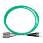 Optiskās šķiedras kabelis BlueOptics SFP3233EU0.5MK SC ST OM3 0.5 m Aqua