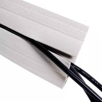 Dataflex Addit kabeļu aizsargs 300 cm 300, Pelēks, Līmlente, 1 gab., 320 mm, 320 mm, 115 mm