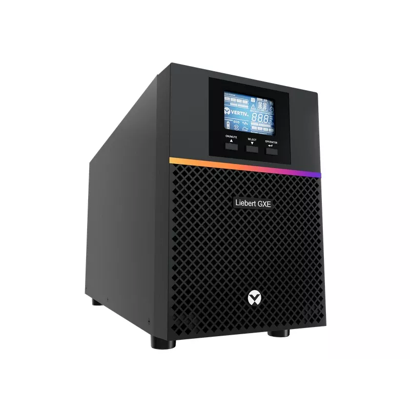 Vertiv Liebert GXE3-1500IMT nepārtrauktās barošanas avots (UPS) Dubultā pārveidošana (Tiešsaiste) 1,5 kVA 1350 W 8 maiņstrāvas izejas ligzdas
