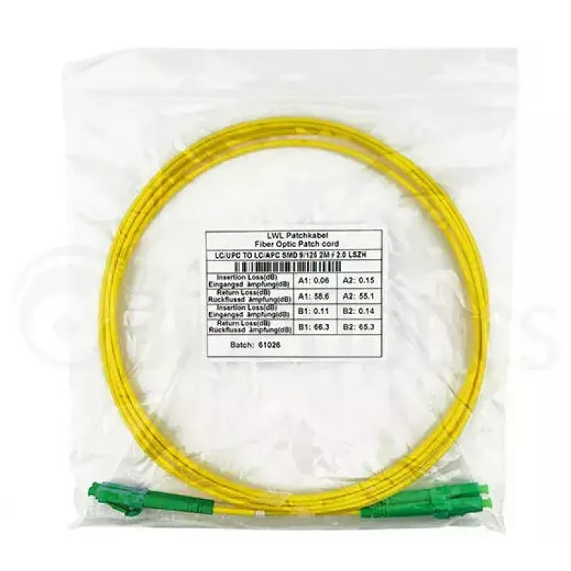 BlueOptics SFP3131BU1MM InfiniBand optiskais kabelis 1 m LC Dzeltens