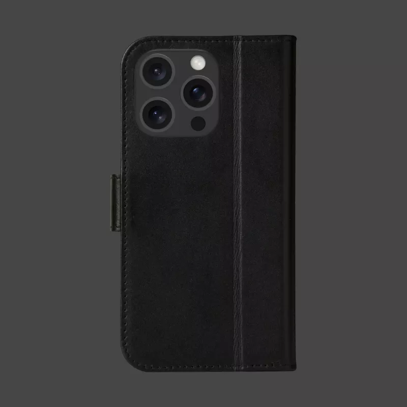 Folio maciņš dbramante1928 iPhone 16 Pro Melns 3 karšu kabatiņas