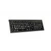 Logickeyboard USB AZERTY franču tastatūra LKB-LPWB-A2M-FR vadu šķērveida slēdži