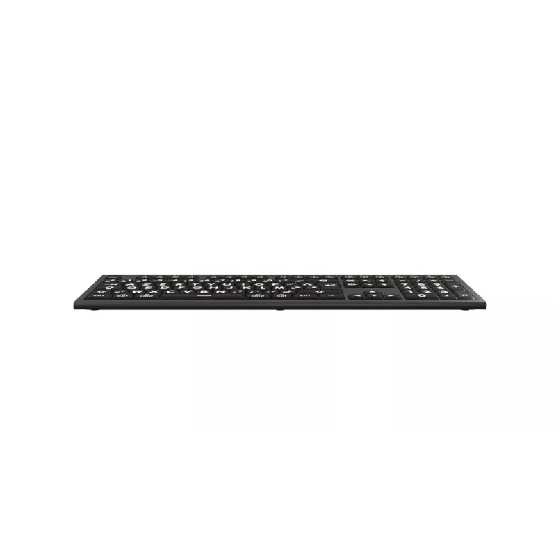 Logickeyboard USB AZERTY franču tastatūra LKB-LPWB-A2M-FR vadu šķērveida slēdži