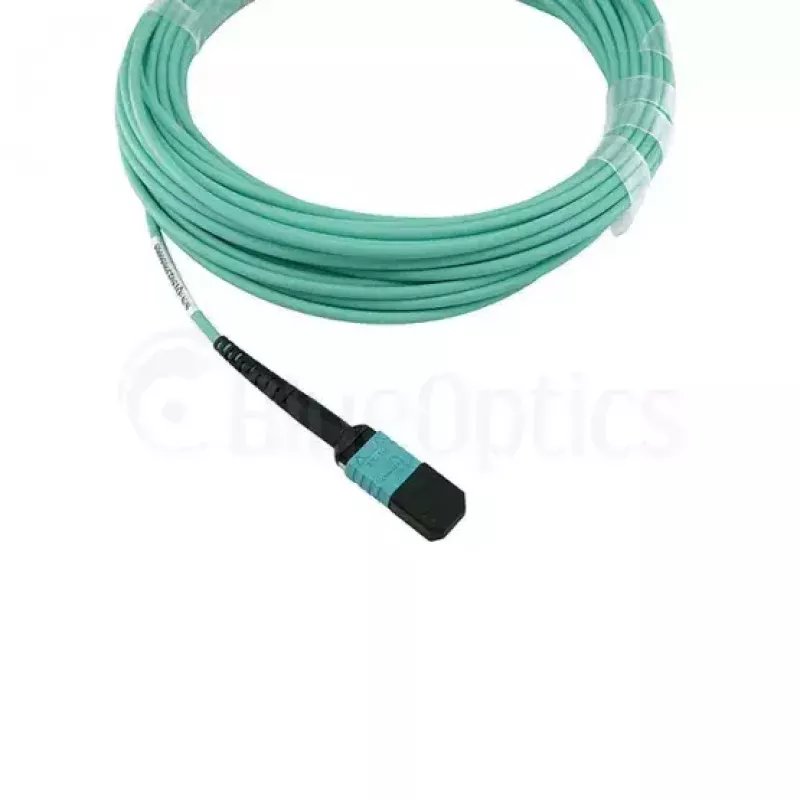 Optiskās šķiedras kabelis BlueOptics CBL-NTWK-0892-OPF30L-BO MPO OM3 3 m ciāna
