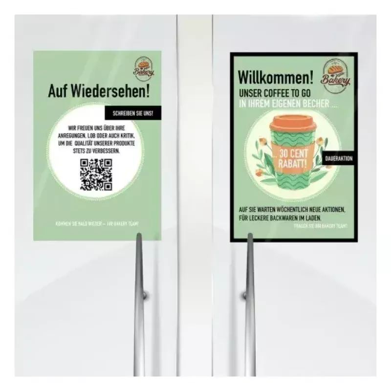 Avery Window Stickers pašlīmējošas printera uzlīmes A4 baltas 10 gab.