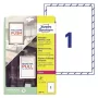 Avery Window Stickers pašlīmējošas printera uzlīmes A4 baltas 10 gab.