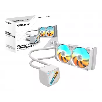 CPU dzesētājs GIGABYTE GAMING 240 ICE GP-GIGABYTE GME 240I 240mm radiators RGB apgaismojums