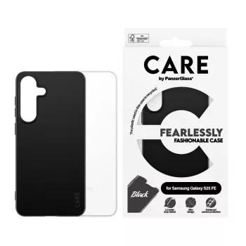 PanzerGlass CARE™ by ® TPU vāciņš melns Samsung Galaxy S25 FE 5G