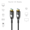 Techly ICOC HDMI-HY8-030 HDMI kabelis 30 m HDMI Type A (Standard) Melns