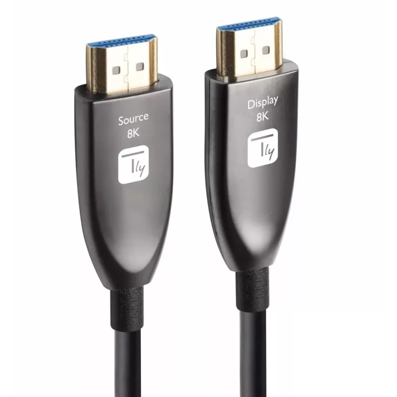 Techly ICOC HDMI-HY8-030 HDMI kabelis 30 m HDMI Type A (Standard) Melns