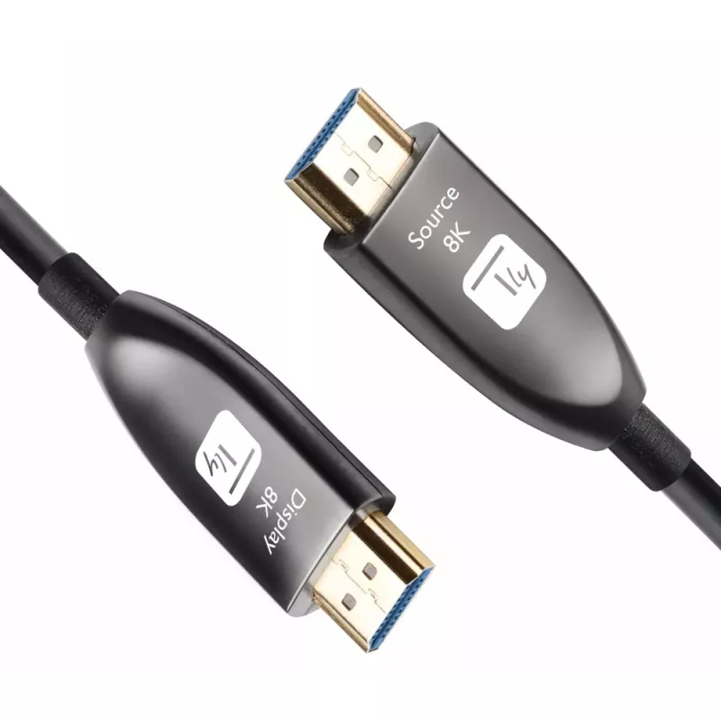 Techly ICOC HDMI-HY8-030 HDMI kabelis 30 m HDMI Type A (Standard) Melns