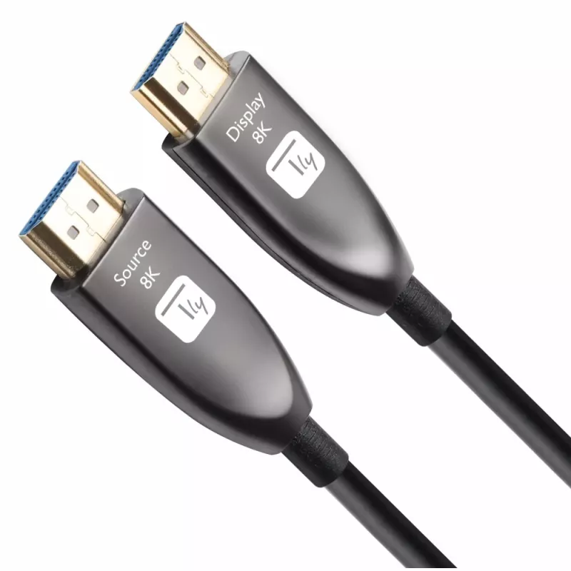 Techly ICOC HDMI-HY8-030 HDMI kabelis 30 m HDMI Type A (Standard) Melns