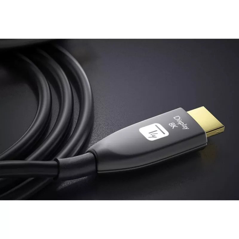 Techly ICOC HDMI-HY8-030 HDMI kabelis 30 m HDMI Type A (Standard) Melns