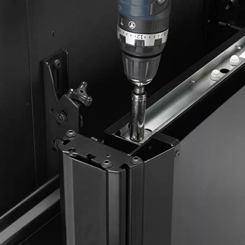 Chief Large Fusion dinamiskā augstuma regulējamais mobilais statīvs, 79 kg, 200 x 200 mm, 800 x 400 mm, 0 - 400 mm