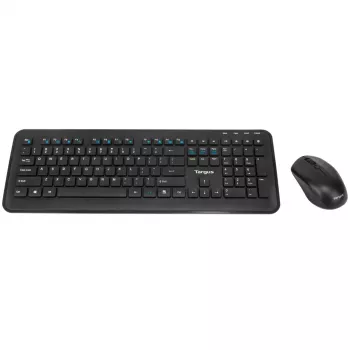 Targus AKM610ES tastatūra Pele iekļauta Universāls RF Bezvadu Spāņu Melna