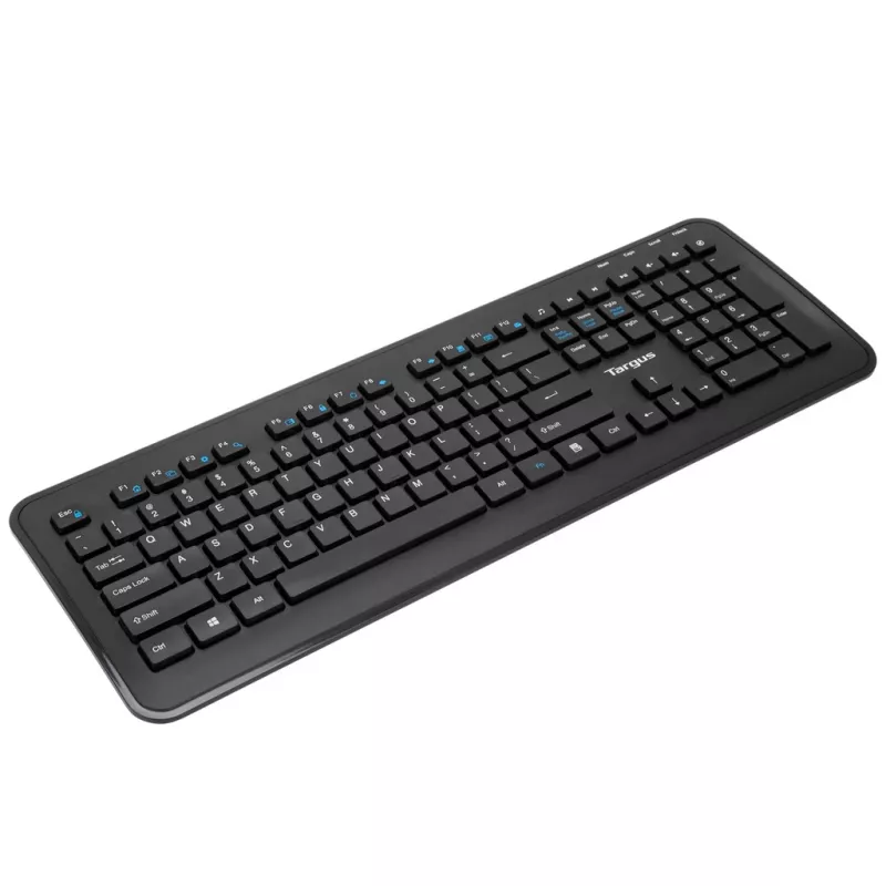 Targus AKM610ES tastatūra Pele iekļauta Universāls RF Bezvadu Spāņu Melna