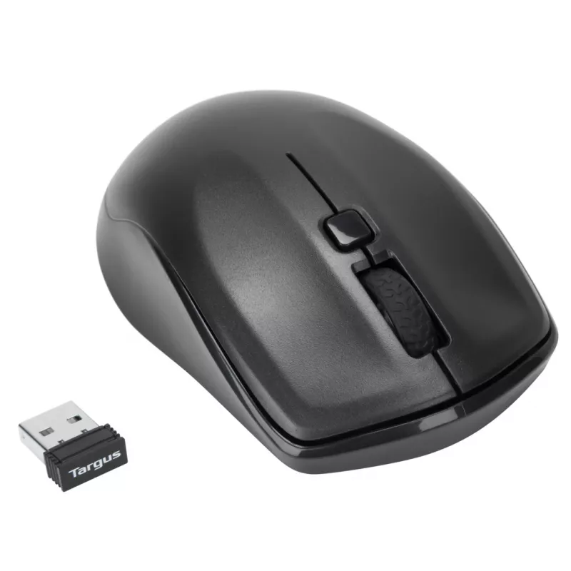 Targus AKM610ES tastatūra Pele iekļauta Universāls RF Bezvadu Spāņu Melna