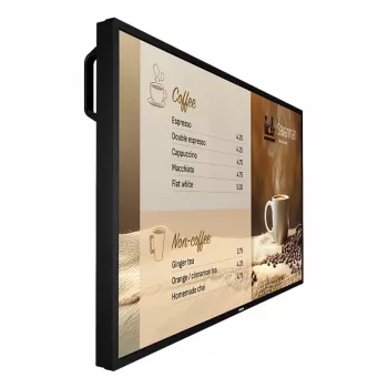 Philips 6000 series 43BDL6017P Digitālās izkārtnes plakanais panelis 108 cm (42,5 collas) LCD 800 cd/m² 4K Ultra HD Melns Iebūvēts procesors Android 14 24/7