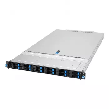 ASUS RS700A-E13-RS12U LGA 6096P Rack (1U) Melns, Sudrabains