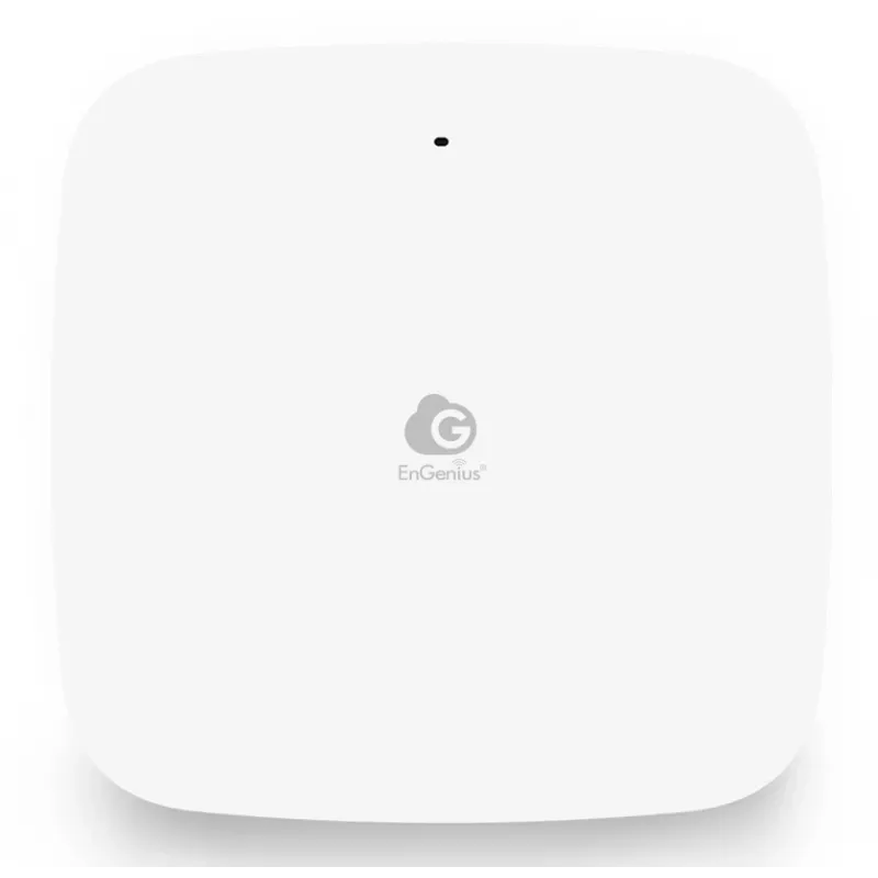 EnGenius ECW210L Pārvaldīts Iekštelpu Divjoslu Wi‑Fi 6 Piekļuves Punkts, 2x2, 574+2400Mb/s, GbE PoE, 4x3dBi iebūvētas antenas