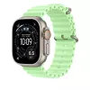 Apple siksnas pagarinātājs Natural Titanium Finish MGCG4ZM/A zaļš fluoroelastomērs 49mm