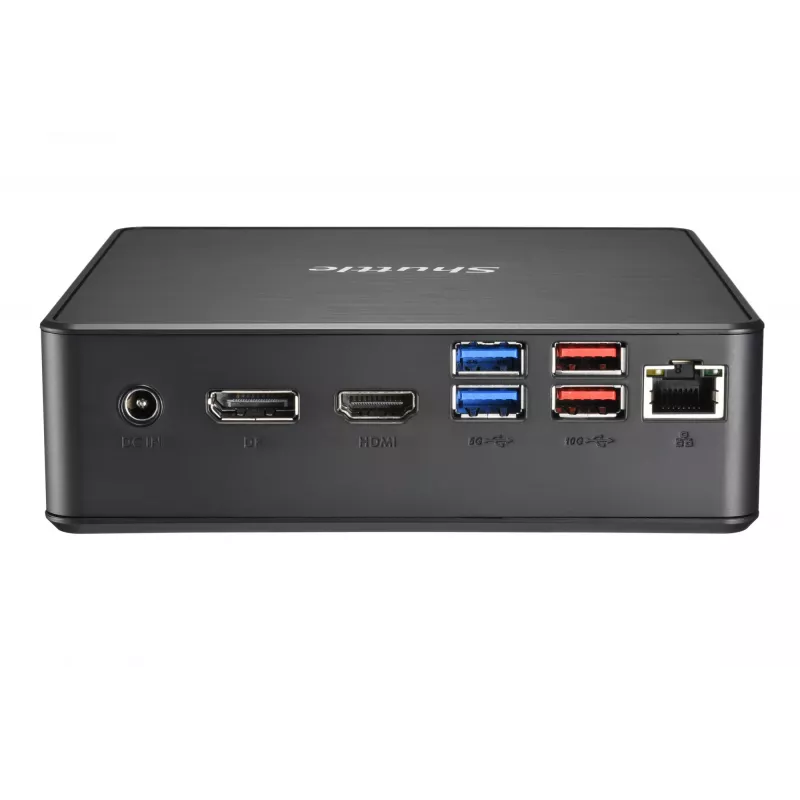 Shuttle Nano PC NC4010BAV2, Intel Celeron 7305, 8GB DDR4, 128GB M.2, 1x HDMI, 1x DP, 7x USB, 1x LAN, iekļauts VESA un statīvs