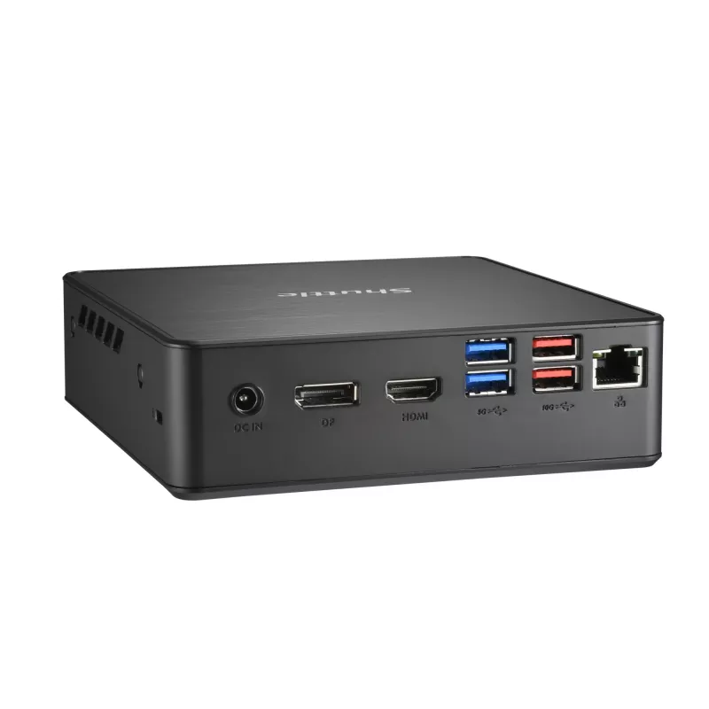 Shuttle Nano PC NC4010BAV2, Intel Celeron 7305, 8GB DDR4, 128GB M.2, 1x HDMI, 1x DP, 7x USB, 1x LAN, iekļauts VESA un statīvs