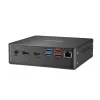 Shuttle Nano PC NC4010BAV2, Intel Celeron 7305, 8GB DDR4, 128GB M.2, 1x HDMI, 1x DP, 7x USB, 1x LAN, iekļauts VESA un statīvs