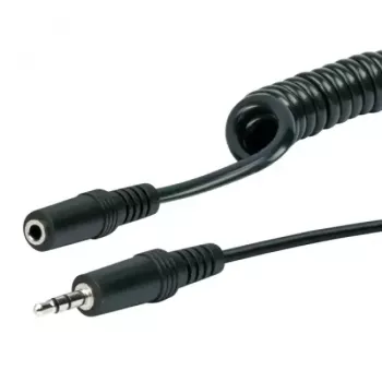 Audio kabelis Schwaiger KHA4035 3m 3,5mm sievišķais uz sievišķo melns