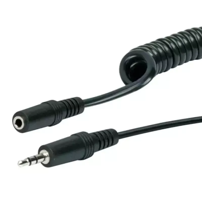 Audio kabelis Schwaiger KHA4035 3m 3,5mm sievišķais uz sievišķo melns