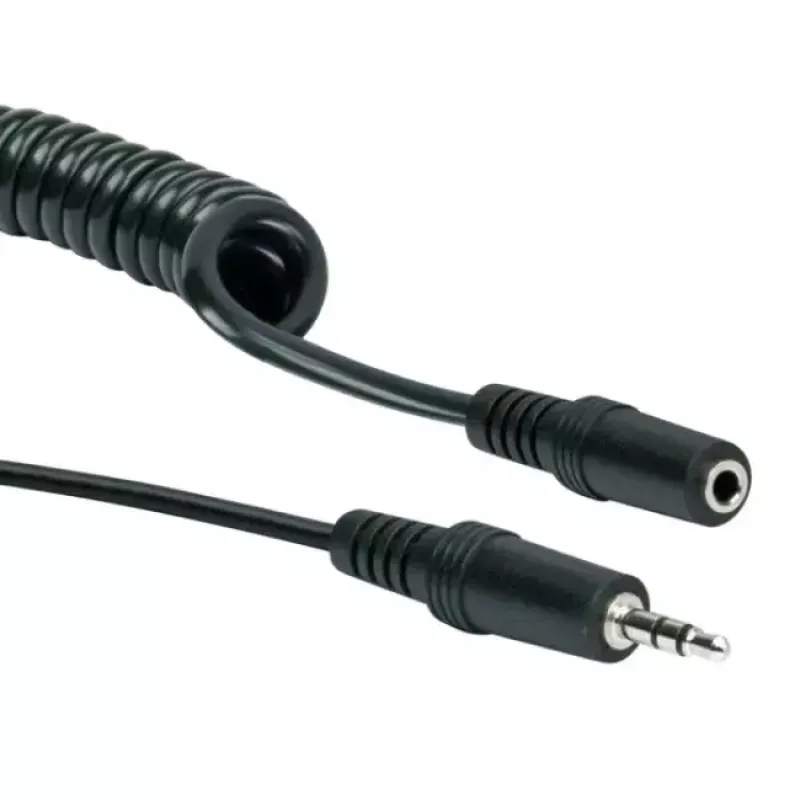 Audio kabelis Schwaiger KHA4035 3m 3,5mm sievišķais uz sievišķo melns