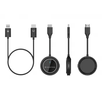 Bezvadu HDMI paplašinātāja komplekts CONCEPTRONIC ATHERIC02B — sargspraudnis, HDMI/USB, 1080p (1920x1080), barošana caur USB