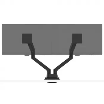 Monitora roka BenQ BDH01 Dual regulējama augstuma, melna, VESA saderīga