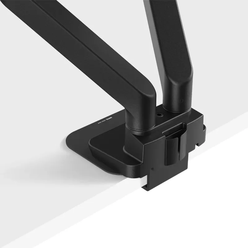 Monitora roka BenQ BDH01 Dual regulējama augstuma, melna, VESA saderīga