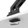Monitora roka BenQ BDH01 Dual regulējama augstuma, melna, VESA saderīga