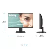 Datormonitors BenQ GW2490C 23,8 collas (60,5 cm) Full HD 1920×1080 5 ms 178° VESA melns ar skaļruņiem