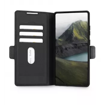 Telefona maciņš dbramante1928 Bergen Pro plastmasas melns Samsung Galaxy S25 Ultra