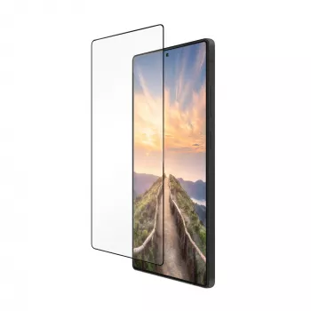 Caurspīdīga ekrāna aizsargplēve d bramante eco-shield Samsung Galaxy S25+ – rPET, 6,7 collas, melna/caurspīdīga, 1 gab.