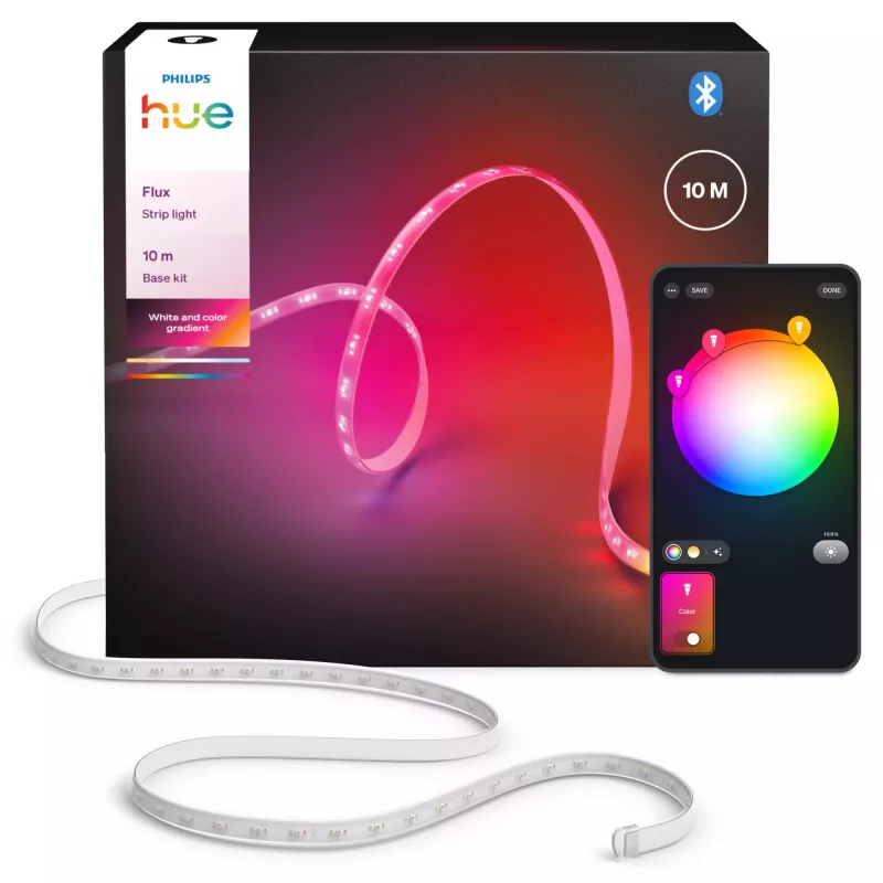 Viedā LED lente Philips Bluetooth/Zigbee 20 W 220–240 V 1,5 m balta