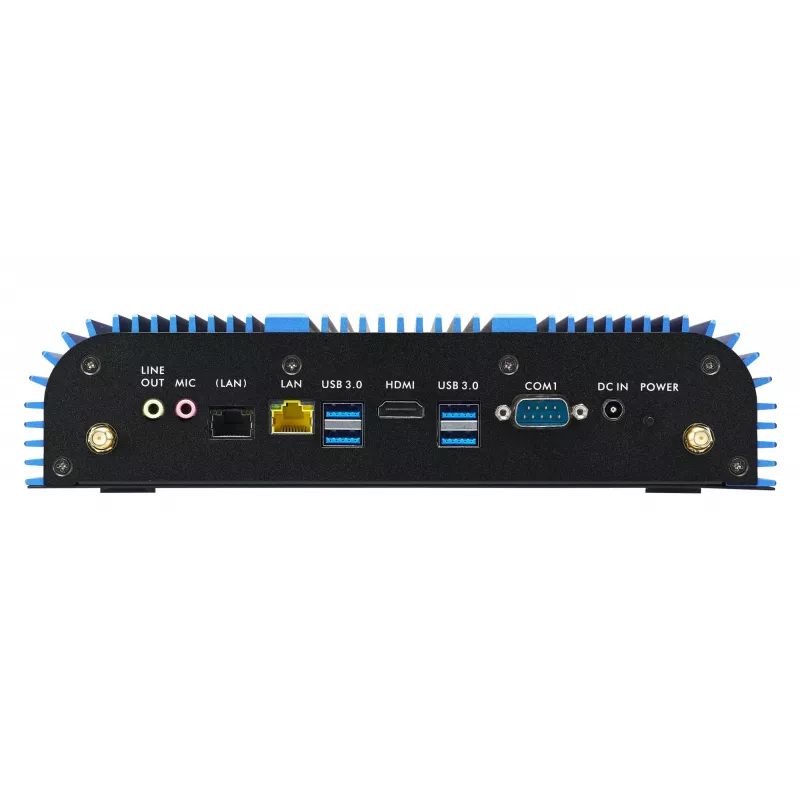 Shuttle BPCAL02-i5 industriālais Box-PC, Core i5-1235U, 2x SO-DIMM, 2x LAN, 1x COM, 1x HDMI, 4x USB, bez ventilatora, 24/7 nepārtraukta darbība