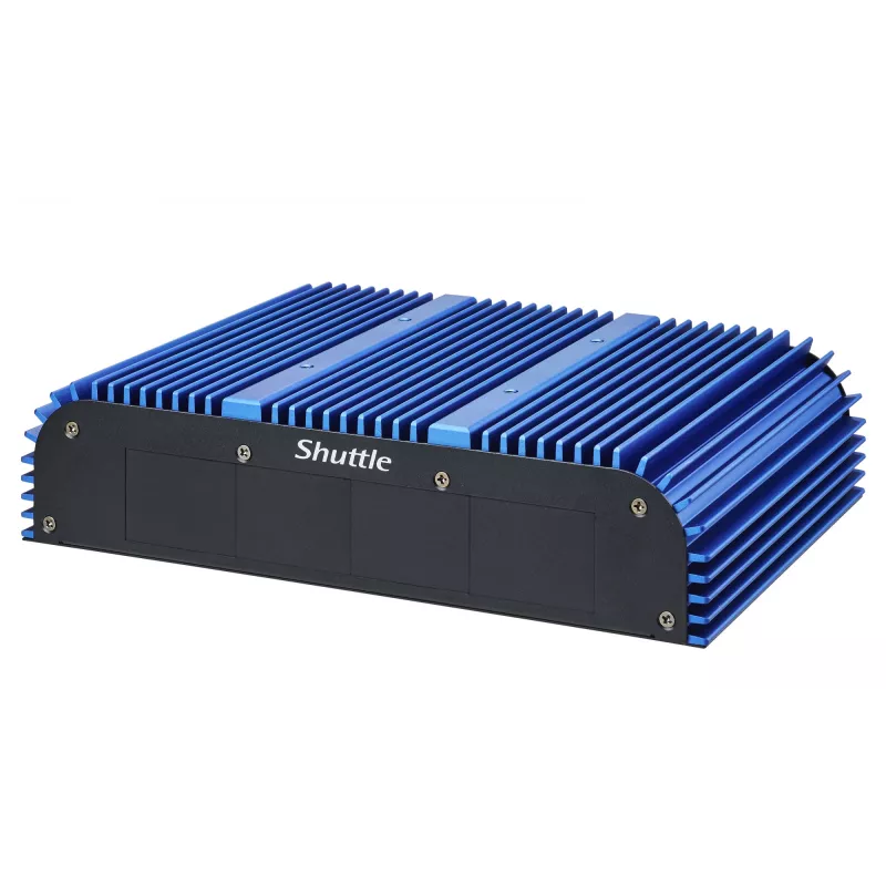 Shuttle BPCAL02-i5 industriālais Box-PC, Core i5-1235U, 2x SO-DIMM, 2x LAN, 1x COM, 1x HDMI, 4x USB, bez ventilatora, 24/7 nepārtraukta darbība