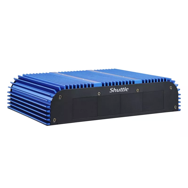 Shuttle BPCAL02-i5 industriālais Box-PC, Core i5-1235U, 2x SO-DIMM, 2x LAN, 1x COM, 1x HDMI, 4x USB, bez ventilatora, 24/7 nepārtraukta darbība