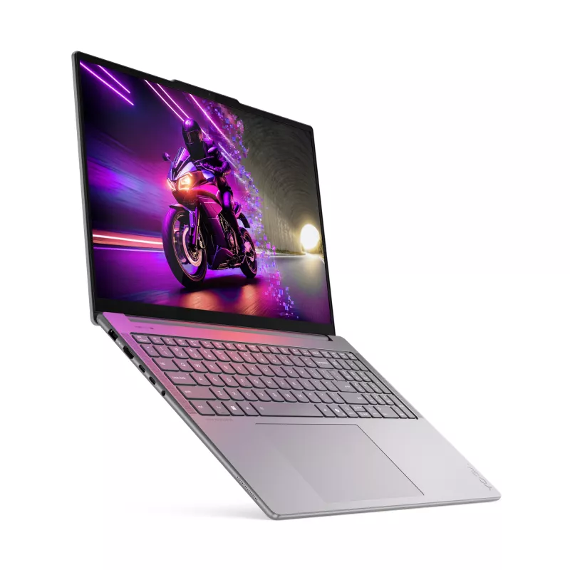 Lenovo Yoga Pro 9 16IAH10 Intel Core Ultra 9 285H klēpjdators 40,6 cm (16 collas) skārienekrāns 3.2K 32 GB LPDDR5x-SDRAM 1 TB SSD NVIDIA GeForce RTX 5060 Wi-Fi 7 (802.11be) Windows 11 Pro vācu pelēks