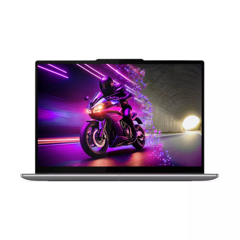 Lenovo Yoga Pro 9 16IAH10 Intel Core Ultra 9 285H klēpjdators 40,6 cm (16 collas) skārienekrāns 3.2K 32 GB LPDDR5x-SDRAM 1 TB SSD NVIDIA GeForce RTX 5060 Wi-Fi 7 (802.11be) Windows 11 Pro vācu pelēks