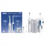 Oral-B Idropulsore Health Center pieaugušajiem rotējoši oscilējoša zobu birste zila, balta